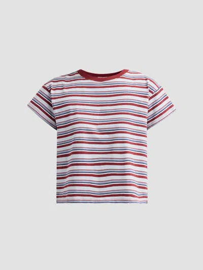 Rag & Bone Women's Kelly Perfect Striped T-shirt In Multi
