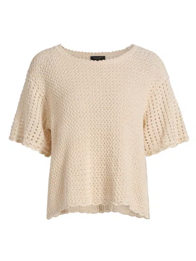 Rag & Bone Women's Khloe Knit Top In Neutral
