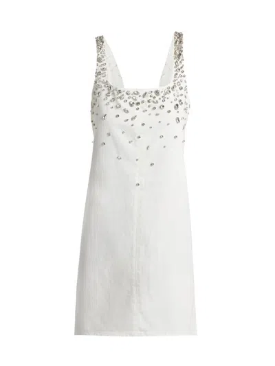 Rag & Bone Women's Kimmie Embellished Denim Shift Dress