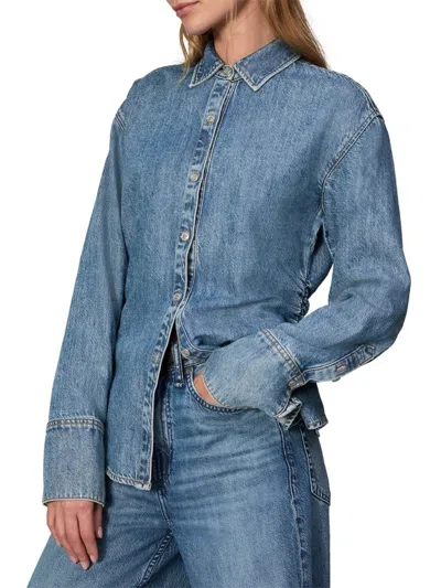Rag & Bone Women's Leah Ruched Ultra Featherweight Top