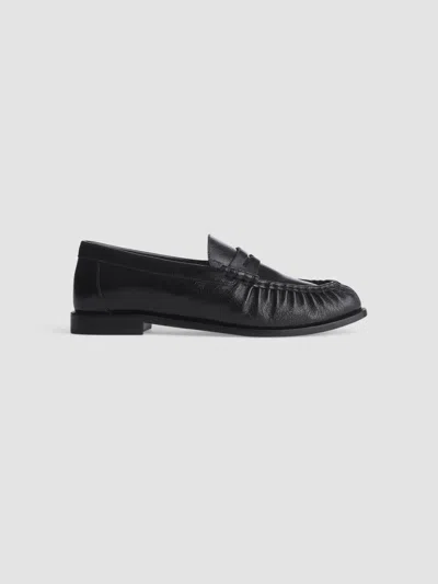 Rag & Bone Women's Lexi Leather Penny Loafers In Black