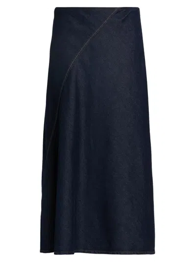Rag & Bone Women's Lisbon Denim Midi-skirt