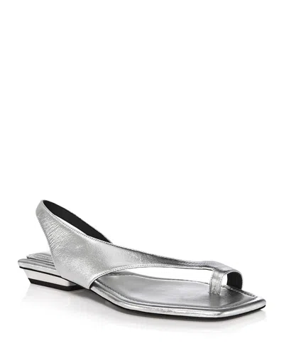 Rag & Bone Women's Liv Slingback Sandals In Silver