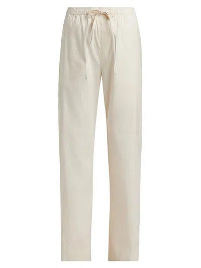 Rag & Bone Women's Logan Linen Beach Pants In White