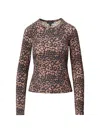 Rag & Bone Luca Printed Long Sleeve In Multi