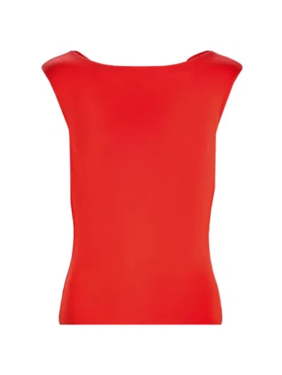 Rag & Bone Women's Luca Reversible Jersey Tank In Red