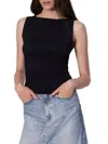 Rag & Bone Women's Luca Ruched Sleeveless Tank Top