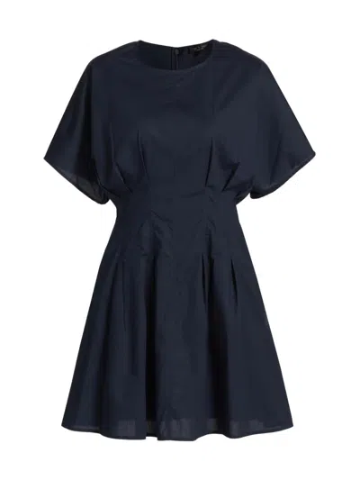Rag & Bone Women's Maddie Poplin Minidress