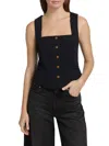 Rag & Bone Women's Mariana Textured Button-front Vest