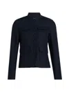 Rag & Bone Mercer Linen Blazer In Black