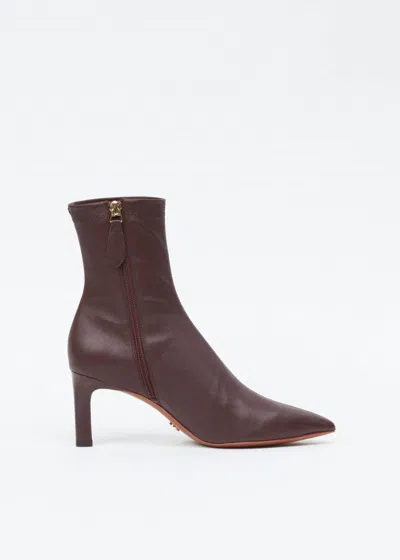 Rag & Bone Women's Mercer Leather Ankle Boots In Bordeaux In Brown
