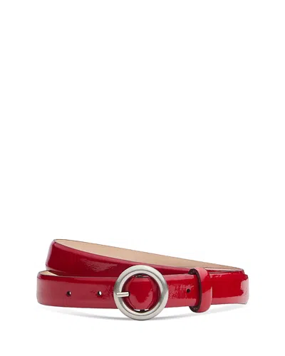 Rag & Bone Women's Mia Leopard Print Calf Hair Belt In Multi