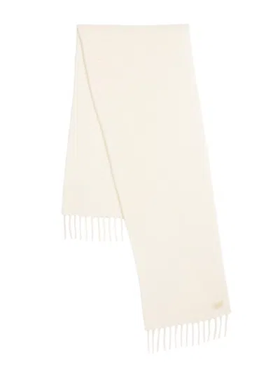 Rag & Bone Women's Mila Textured Cashmere Scarf In White