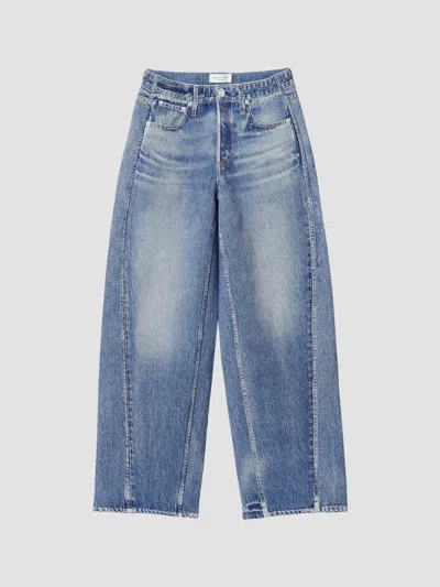 Rag & Bone Women's Miramar Mallow High-rise Pants In Blue