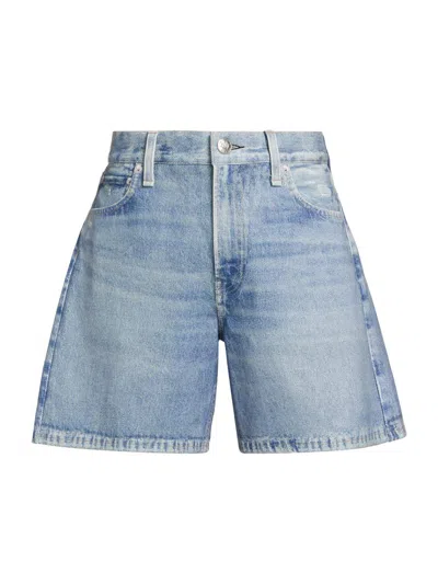 Rag & Bone Women's Miramar Ponte Kaia Whiskered Denim Shorts