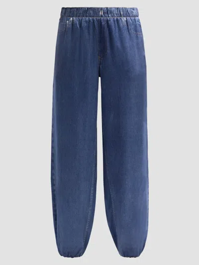 Rag & Bone Women's Miramar Satin Bubble Top In Blue