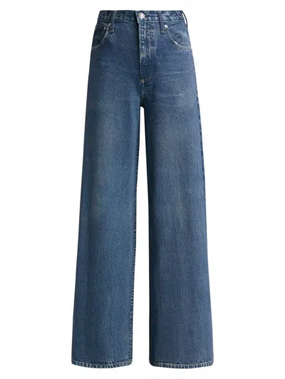 Rag & Bone Women's Miramar Sofie Wide-leg Pants In Blue