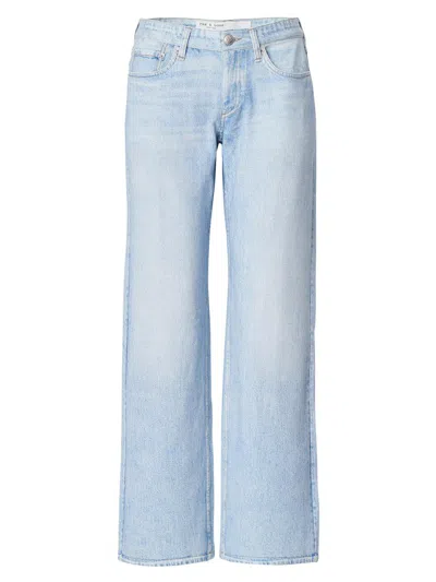 Rag & Bone Women's Miramar Terry Cam Bootcut Pants In Blue