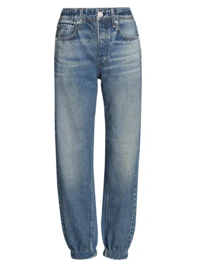 Rag & Bone Women's Miramar Terry Joggers In Blue