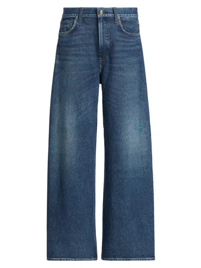 Rag & Bone Women's Miramar Terry Sofie Ankle Pants In Blue