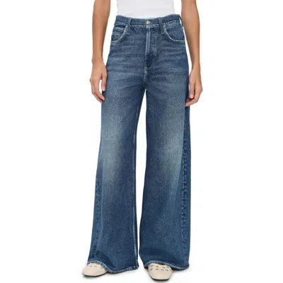 Rag & Bone Women's Miramar Terry Sofie Ankle Pants In Blue