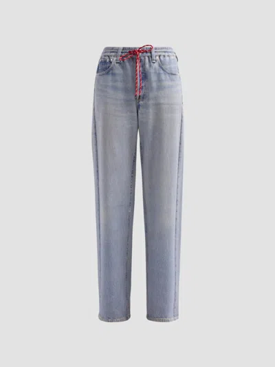 Rag & Bone Women's Miramar Terry Wide-leg Pants In Blue