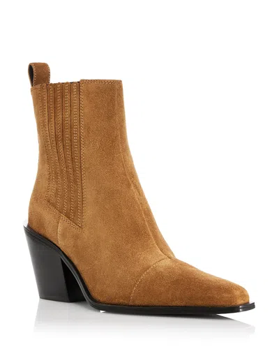 Rag & Bone Women's Newbury Leather Chelsea Boots In Brown
