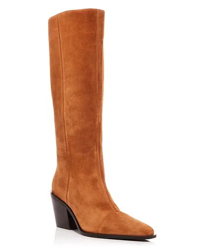 Rag & Bone Women's Newbury Leather Knee High Boots In Black