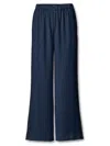Rag & Bone Olivia Pull-on Wide Leg Pants In Blue