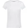 Rag & Bone Studded Crewneck Tee In White