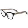 Rag & Bone Women's 52mm Black Grey Opticals