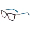 Rag & Bone Women's 51mm Pink Havana Opticals