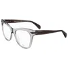 Rag & Bone Women's 53mm Grey Opticals In Gray