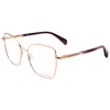Rag & Bone Women's 53mm Red Gold Opticals In Gold
