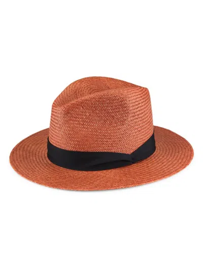 Rag & Bone Women's Panama Straw Hat In Brown