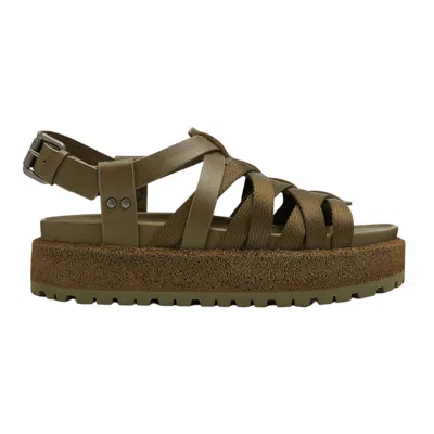 Rag & Bone Women's Park Sandal In Military Olive In Brown