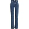 Rag & Bone Womens  Peyton Bootcut Denim Jeans In Blue