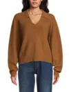 Rag & Bone Women's Pierce Cashmere Sweater In Brown