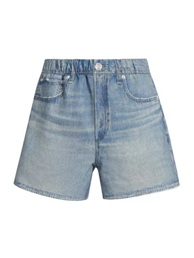 Rag & Bone Women's Rb Miramar Printed Terry Walking Shorts In Brown