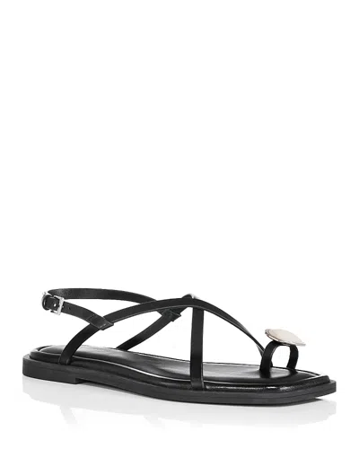 Rag & Bone Women's Remi Flat Sandals In Black