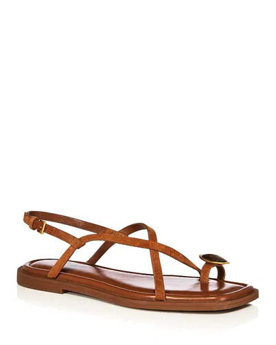 Rag & Bone Women's Remi Flat Sandals In Brown