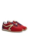 Rag & Bone Multicolor Retro Trainer Sneakers In Red