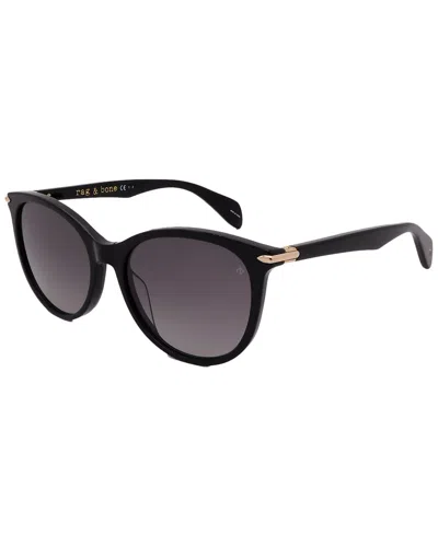 Rag & Bone Women's Rnb1020/s 54mm Sunglasses In Black