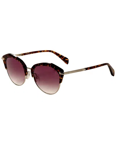 Rag & Bone Women's Rnb1080 55mm Sunglasses In Brown