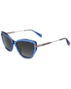Rag & Bone Cat-eye Sunglasses In Blue