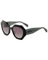 Rag & Bone Geometric-frame Sunglasses In Green