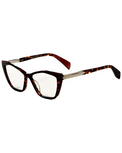 Rag & Bone Women's Rnb3038 54mm Optical Frames In Brown