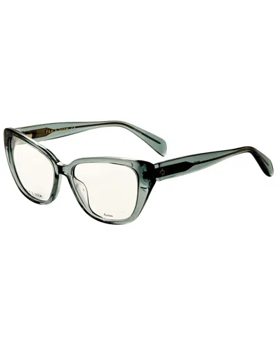 Rag & Bone Women's Rnb3061 54mm Optical Frames In Green