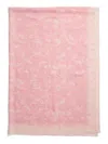Rag & Bone Women's Sally Abstract-print Modal-cashmere Sarong In Pink