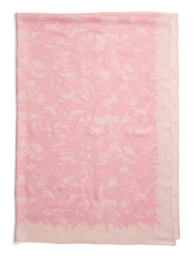 Rag & Bone Women's Sally Abstract-print Modal-cashmere Sarong In Pink